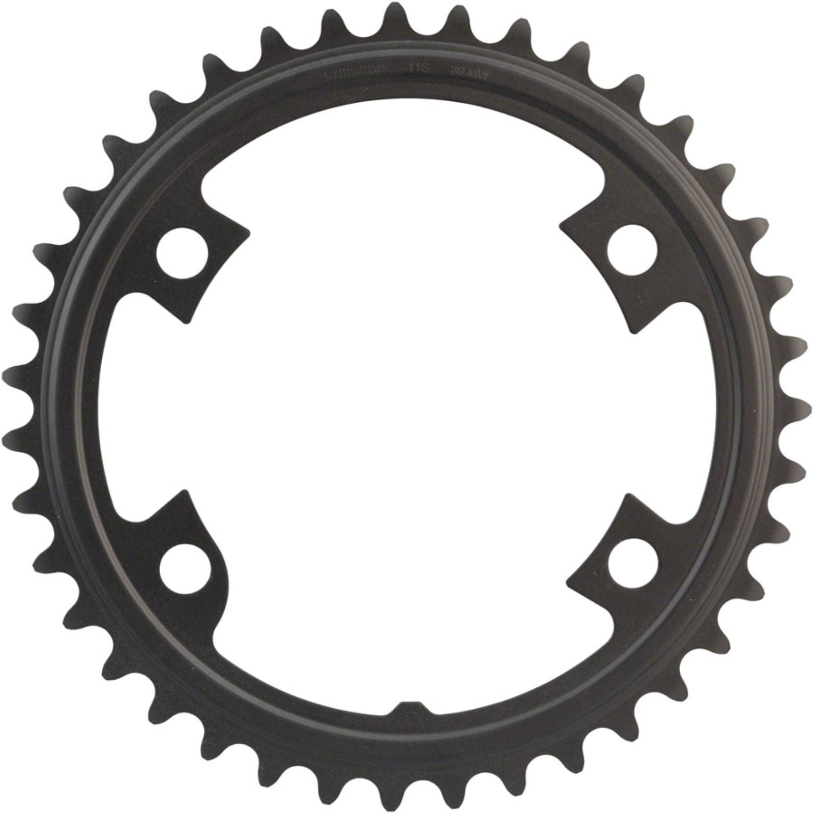 Shimano 39t 4x110 bcd Asymmetric Chainring, Black [MPN: Y1WV39000]_1241030