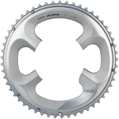 Shimano 105 FC-R7000 53t 4x110 bcd Asymmetric Chainring, Silver [MPN: Y1WV98060]_1241048