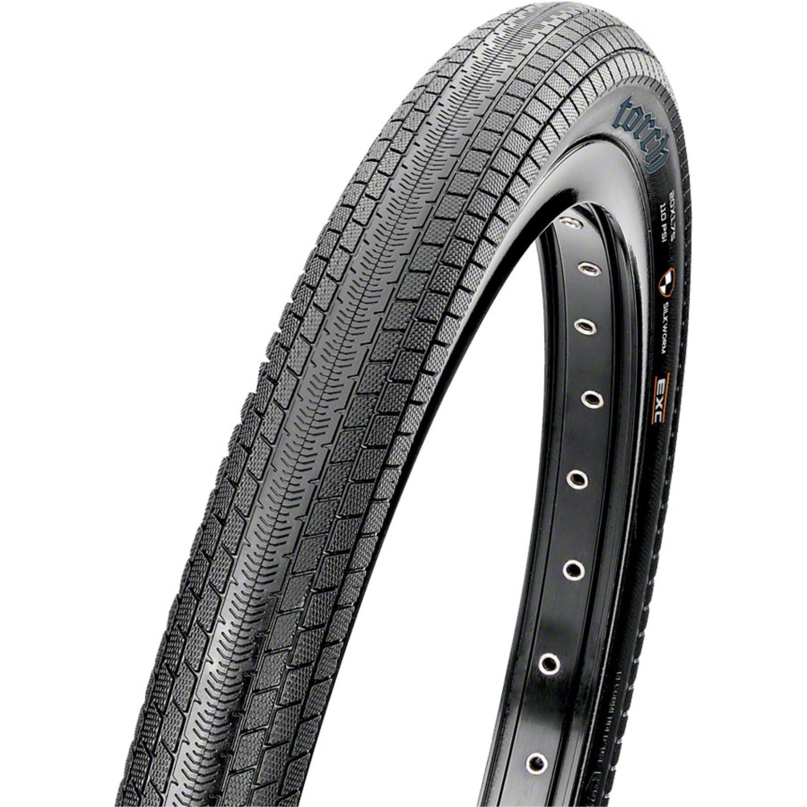 Maxxis - Bicycle Torch Tire - 29 x 2.1, Clincher, Folding, Black, Single, Silkworm TB96651200_1242300