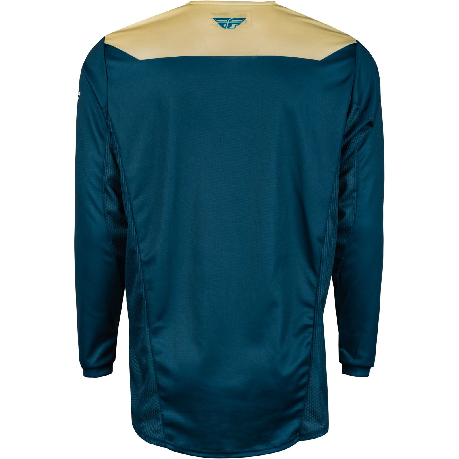 Fly Racing MX-24 Kinetic Reload Jersey - 2024 Collection - Ivory/Navy/Cobalt - Medium [MPN: 377-523M]_1243299