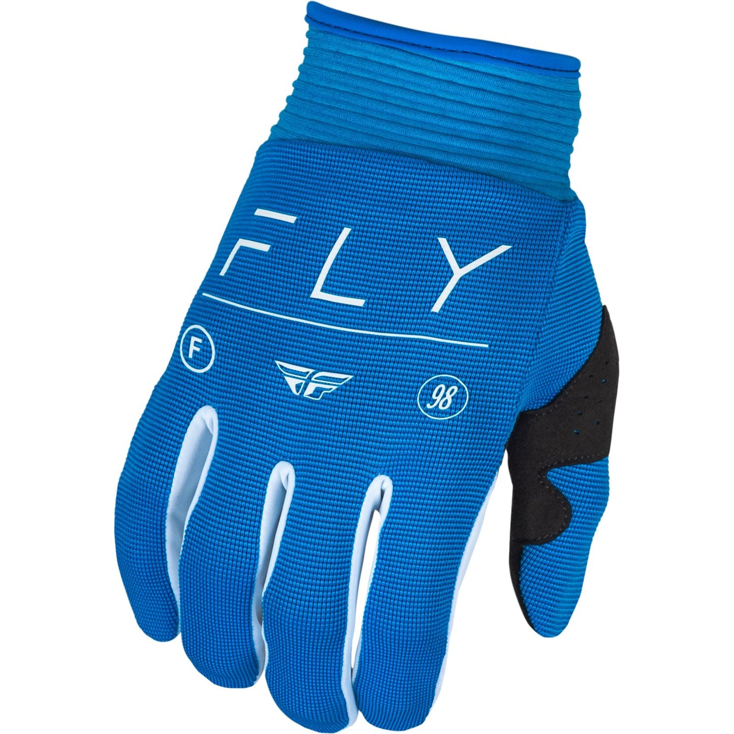 Fly Racing Youth MX-24 F-16 Gloves - 2024 Collection - True Blue/White - Small [MPN: 377-914YS]_1243546