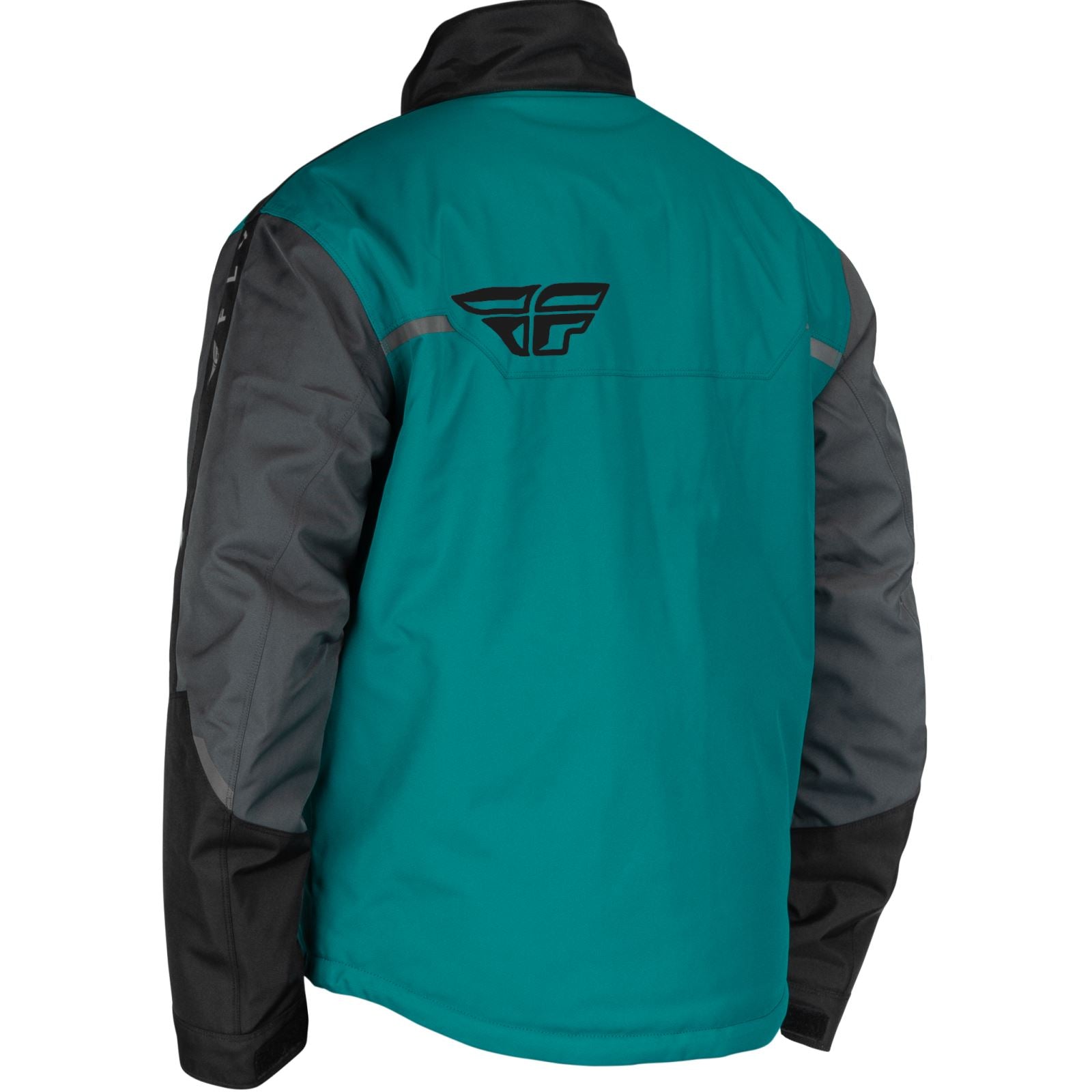Fly Racing Outpost Jacket - Black/Teal/Orange_1243807