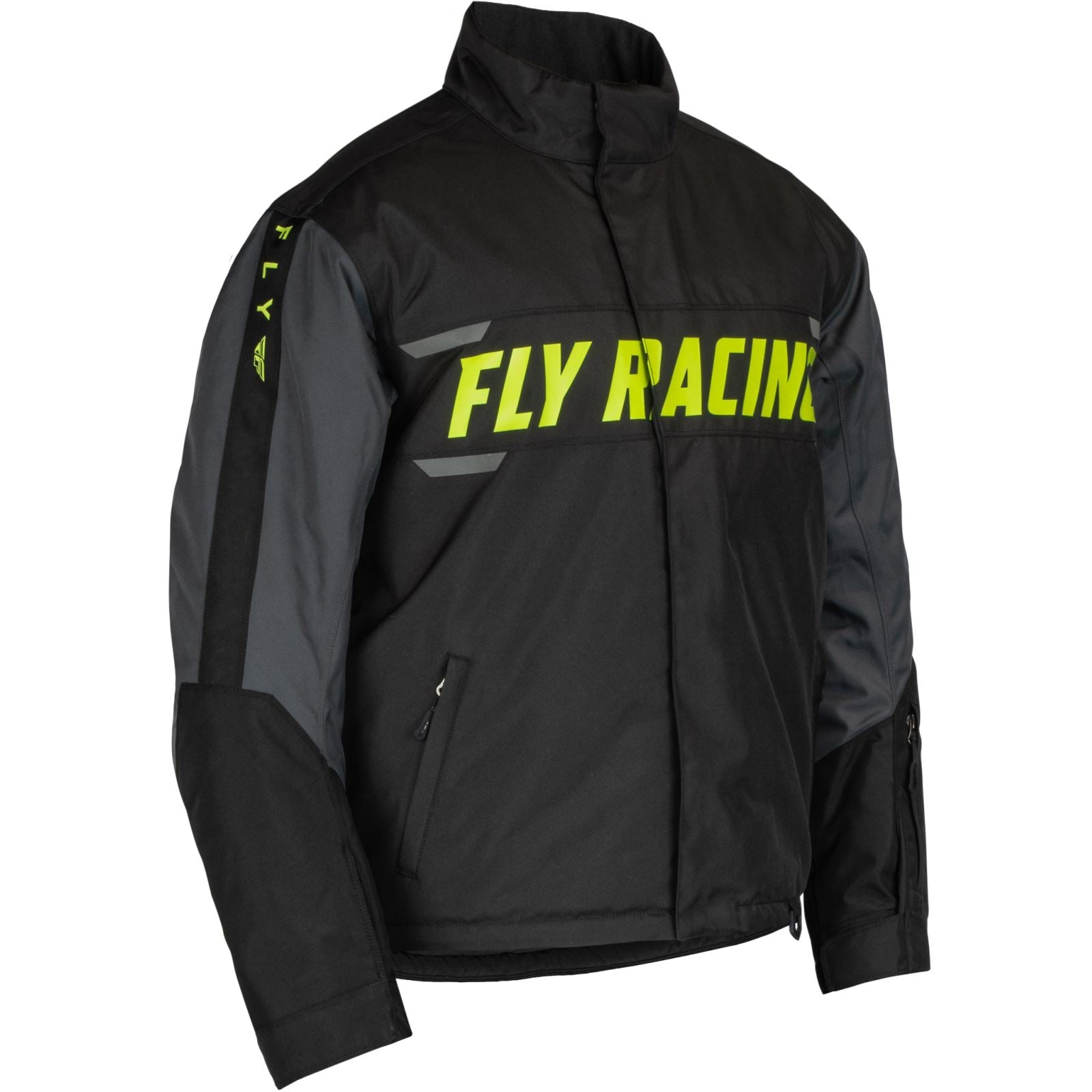 Fly Racing Outpost Jacket - Black/Grey/HI-VIS _1243805