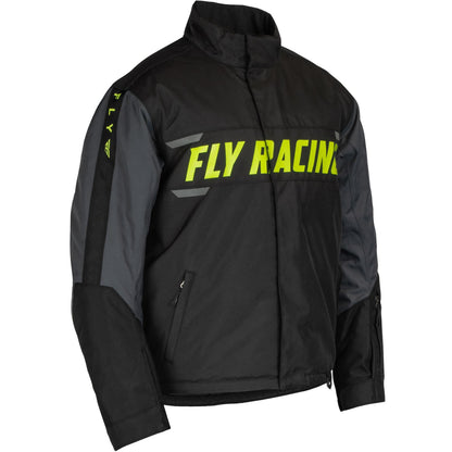 Fly Racing Outpost Jacket - Black/Grey/HI-VIS _1243805