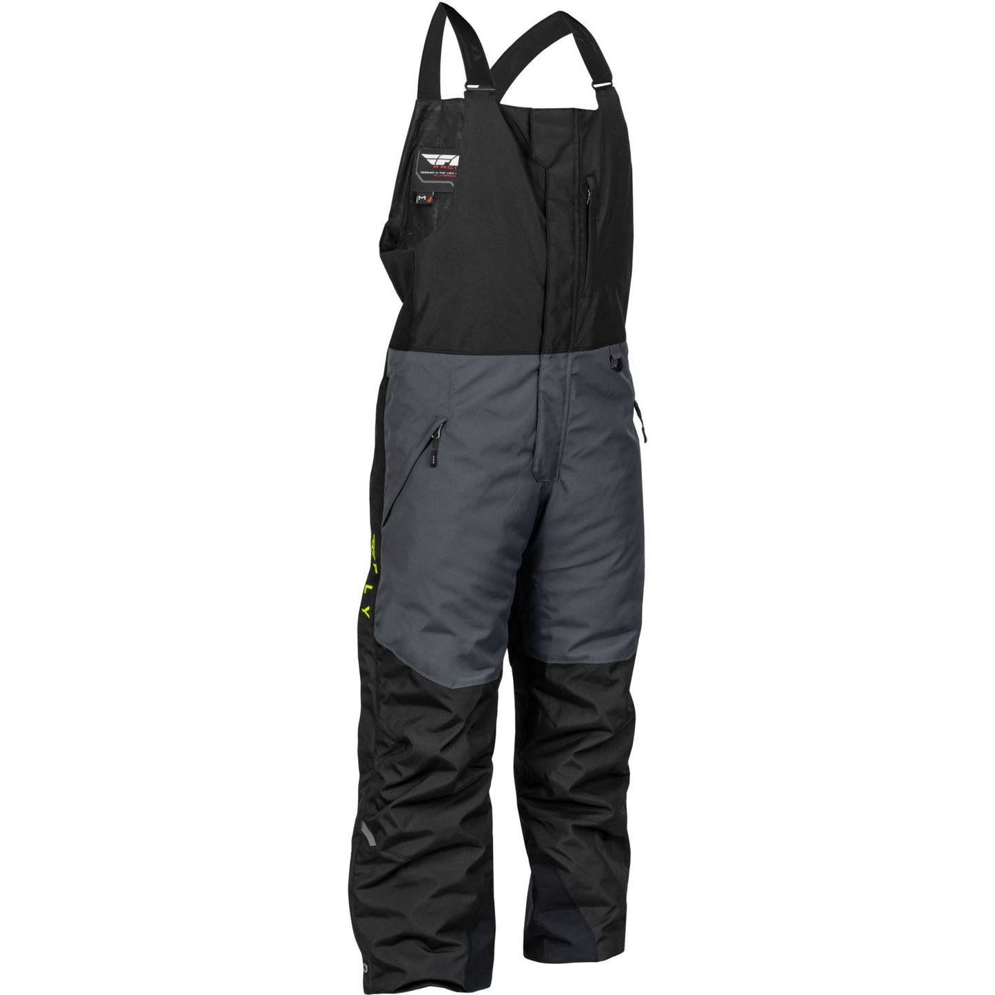 Fly Racing Outpost Bib - Black/Grey/Hi-Vis _1244016