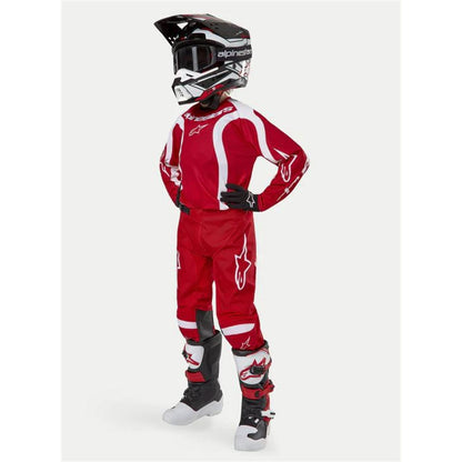 Alpinestars 2024 Youth Racer Lurv Pants - Mars Red/White - US Size 22 [MPN: 3743924-3120-22]_1281765