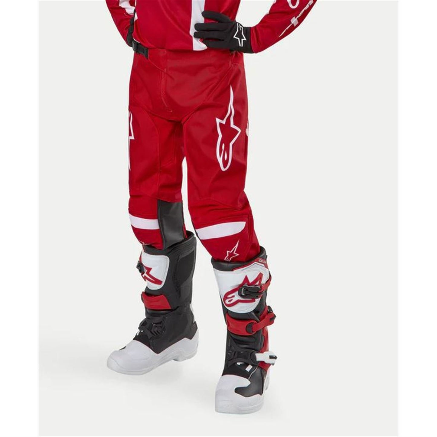 Alpinestars 2024 Youth Racer Lurv Pants - Mars Red/White - US Size 22 [MPN: 3743924-3120-22]_1281741