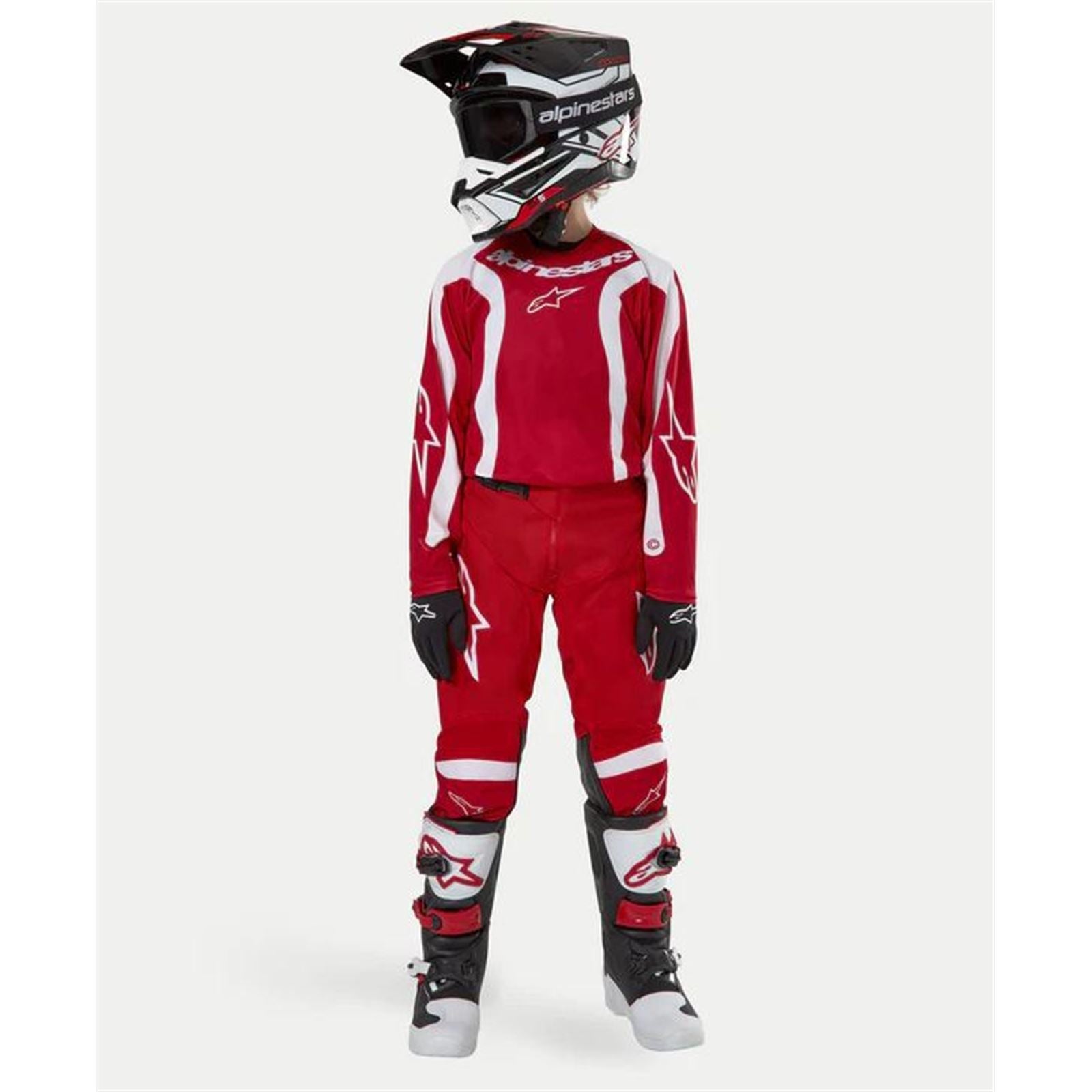 Alpinestars 2024 Youth Racer Lurv Pants - Mars Red/White - US Size 22 [MPN: 3743924-3120-22]_1281746