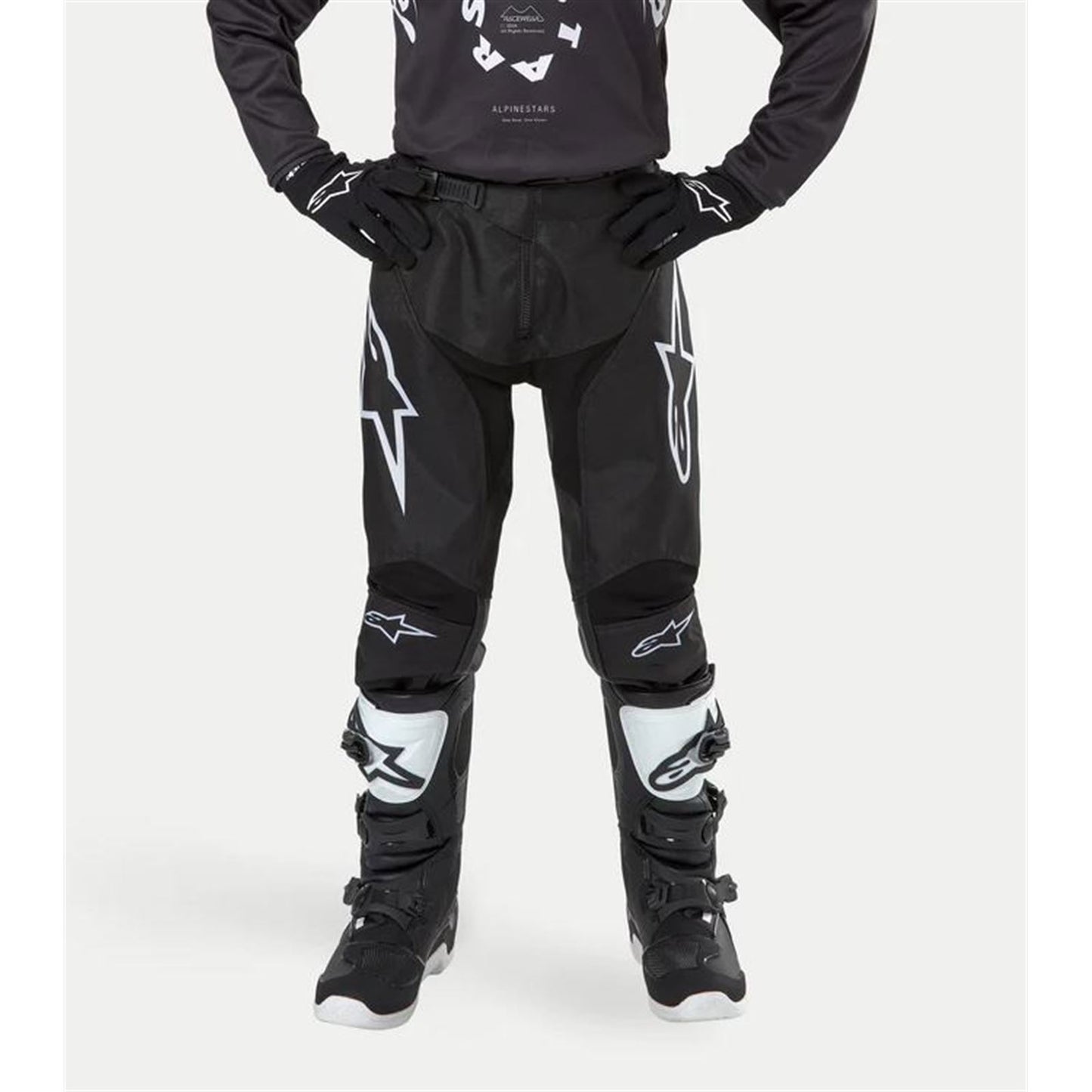 Alpinestars 2024 Youth Racer Hana Pants - Black/White - US Size 22 CLOSEOUT 3748324-12-22_1471051