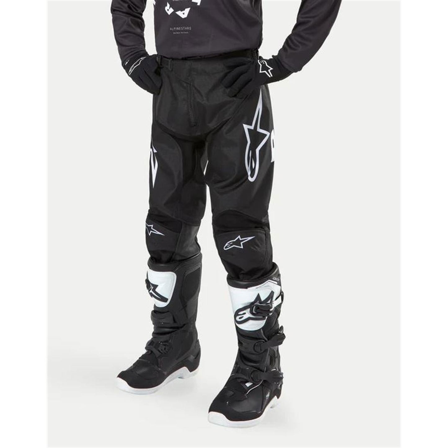 Alpinestars 2024 Youth Racer Hana Pants - Black/White - US Size 22 CLOSEOUT 3748324-12-22_1471052