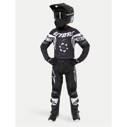Alpinestars 2024 Youth Racer Hana Pants - Black/White - US Size 22 CLOSEOUT 3748324-12-22_1471056