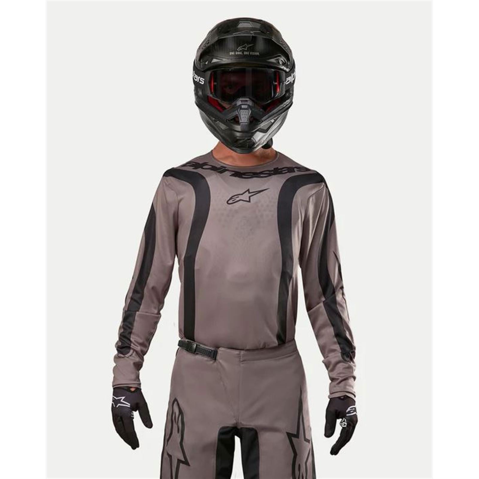 Alpinestars 2024 Fluid Lurv Jersey - Mud Black_1305081