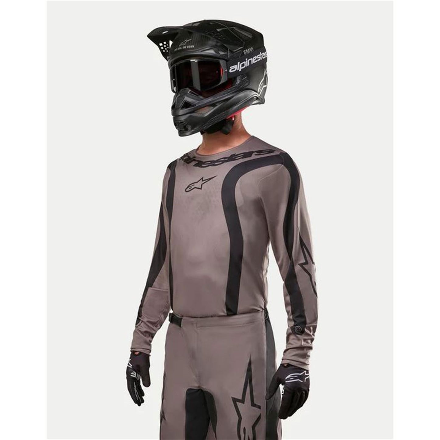 Alpinestars 2024 Fluid Lurv Jersey - Mud Black_1305048
