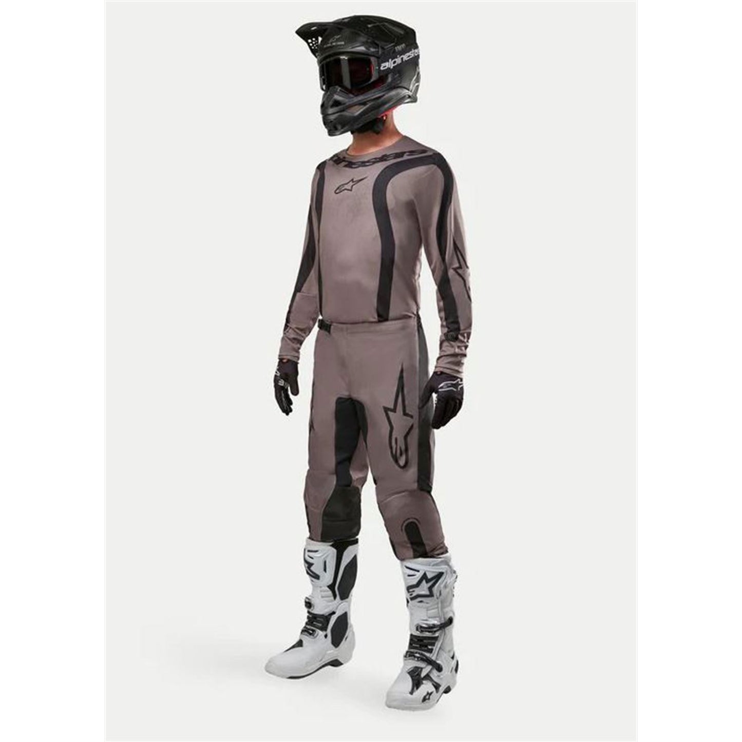 Alpinestars 2024 Fluid Lurv Jersey - Mud Black_1305044