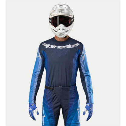 Alpinestars 2024 Techstar Pneuma Jersey - Dark Navy/Light Blue_1305302