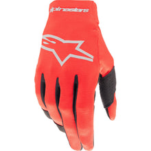 Alpinestars 2024 Youth Radar Gloves - Red/Silver - Medium [MPN: 3541824-385-M]_1244622