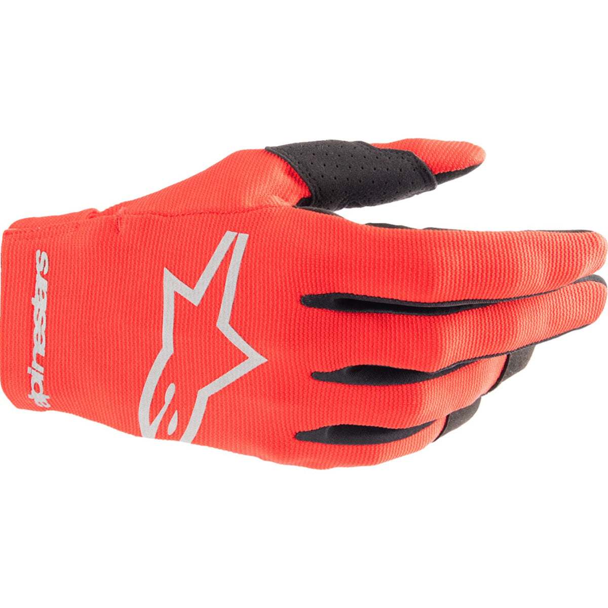 Alpinestars 2024 Youth Radar Gloves - Red/Silver - XS [MPN: 3541824-385-XS]_1245395