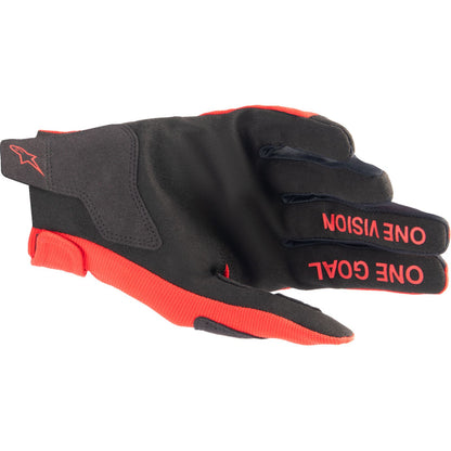 Alpinestars 2024 Radar Gloves - Mars Red/Silver - Medium [MPN: 3561824-385-M]_1245330