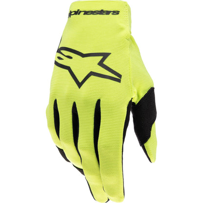 Alpinestars 2024 Radar Gloves - Yellow Fluo/Black - 2XL [MPN: 3561824-551-XXL]_1244732