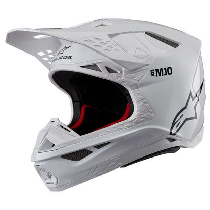 Alpinestars Supertech S-M10 Helmet - Solid - White Glossy_1313100