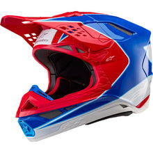 Alpinestars Supertech M10 Helmet - Aeon - Gloss Bright Red/Blue_1328063