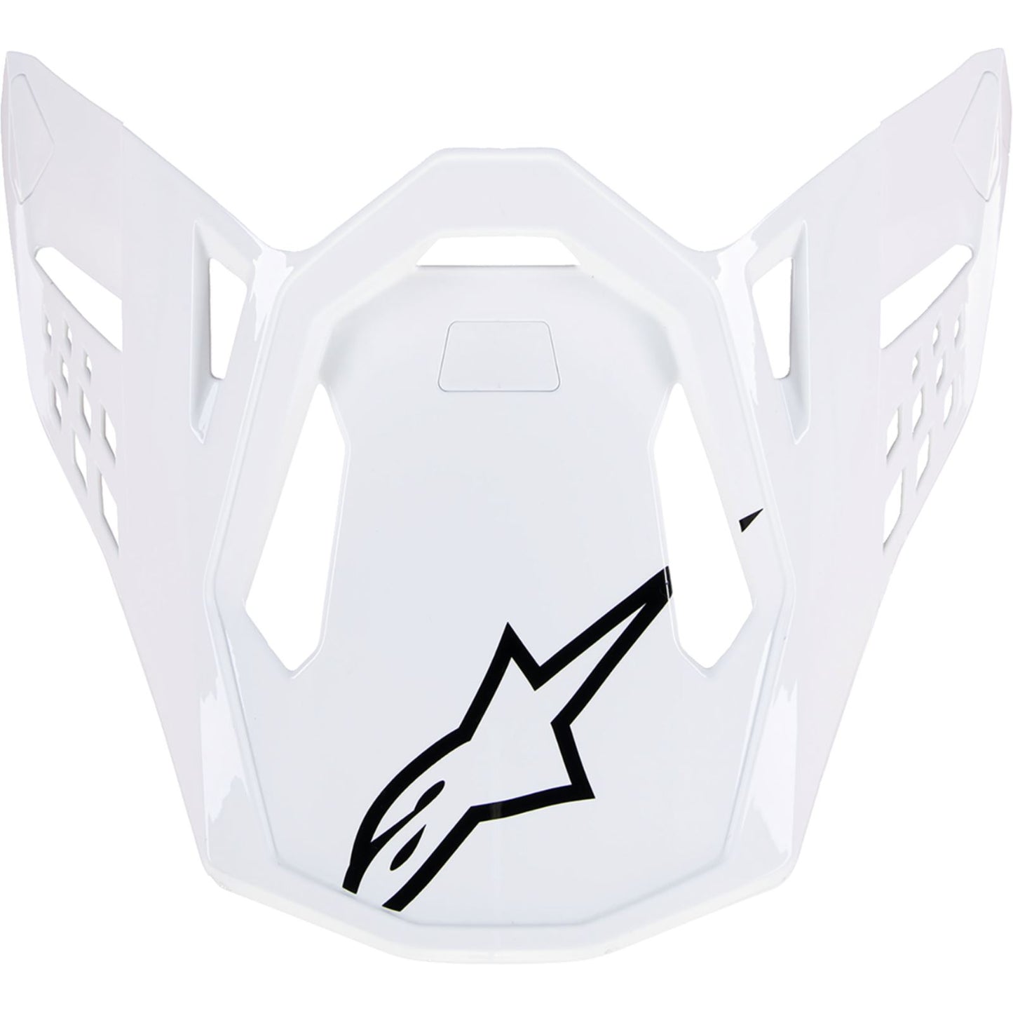 Alpinestars Supertech M10 Visor - Solid - Gloss White [MPN: 8980123-2180-OS]_1369177
