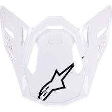 Alpinestars Supertech M10 Visor - Solid - Gloss White [MPN: 8980123-2180-OS]_1369177