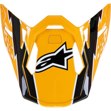 Alpinestars S-M10 Visor Ampress - Black/Orange - Glossy [MPN: 8980623-1414-OS]_1369180