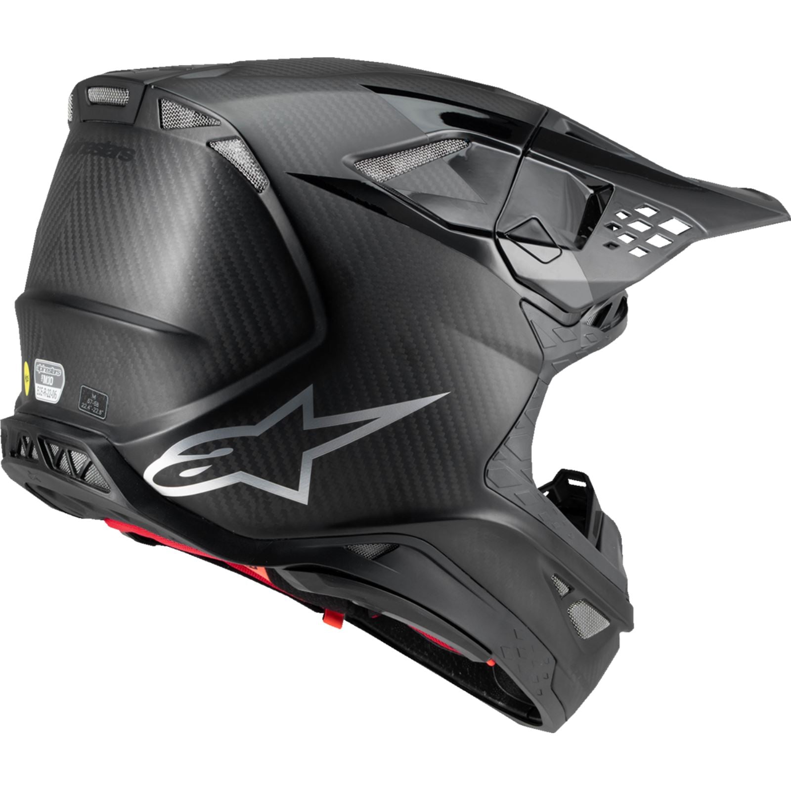 Alpinestars Supertech M10 Helmet - Fame - MIPS® - Black Carbon _1328082