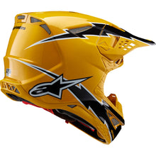 Alpinestars Supertech M10 Helmet - Ampress - Gloss Black/Yellow_1328050