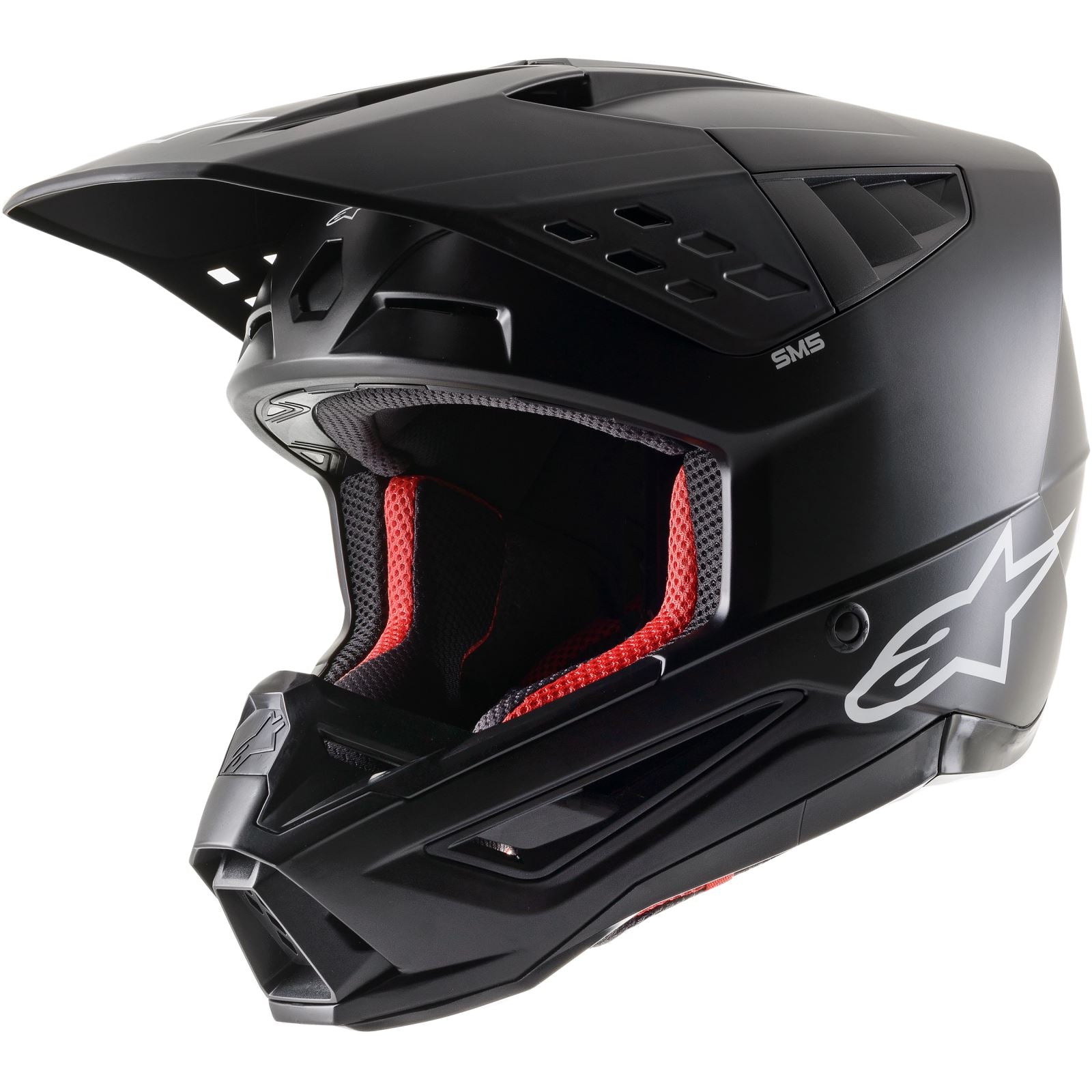Alpinestars SM5 Helmet - Solid - Black Matte - XS OPEN BOX [MPN: 8303123-110-XS]_2737489