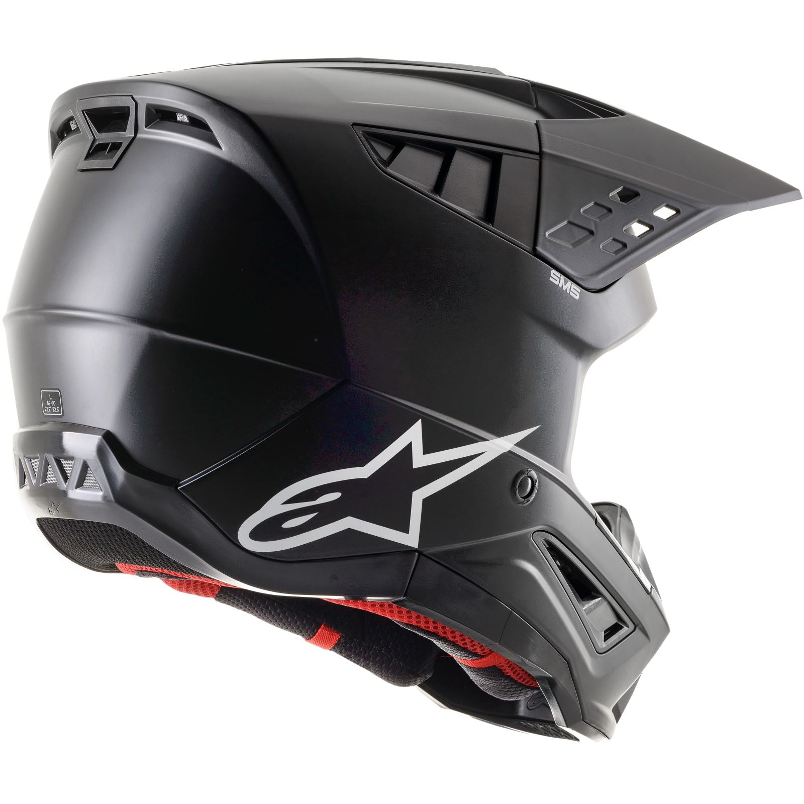 Alpinestars SM5 Helmet - Solid - Black Matte - XS OPEN BOX [MPN: 8303123-110-XS]_2737490