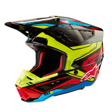 Alpinestars S-M5 Helmet - Action 2 - Black/Yellow/Bright Red Glossy_1313139