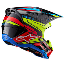 Alpinestars S-M5 Helmet - Action 2 - Black/Yellow/Bright Red Glossy_1313113