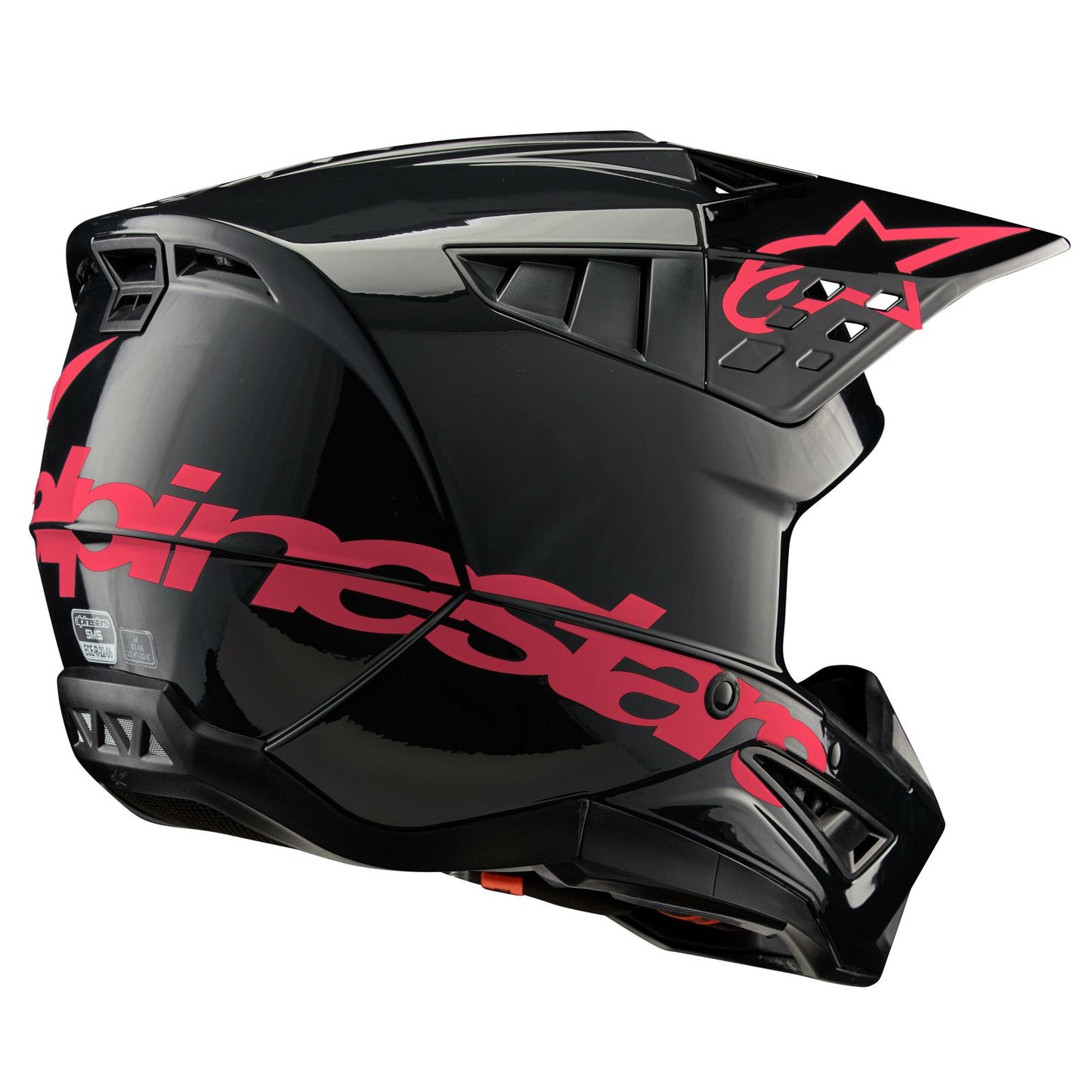 Alpinestars SM5 Helmet - Corp - Black/Diva Pink Glossy_1313115