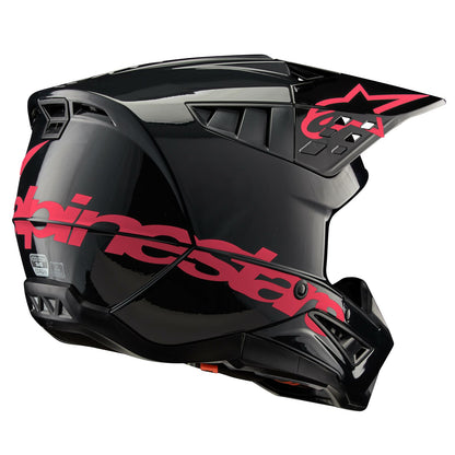 Alpinestars SM5 Helmet - Corp - Black/Diva Pink Glossy_1313115