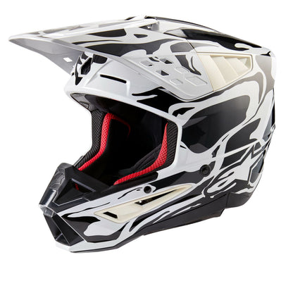 Alpinestars SM5 Helmet - Mineral - Grey/Dark Grey Glossy_1313157