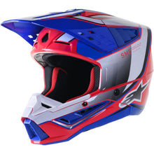 Alpinestars SM5 Helmet - Sail - White/Diva Pink/Enamel/Blue Glossy_1244965