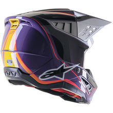 Alpinestars SM5 Helmet - Sail - Violet/Black/Silver Glossy_1244972