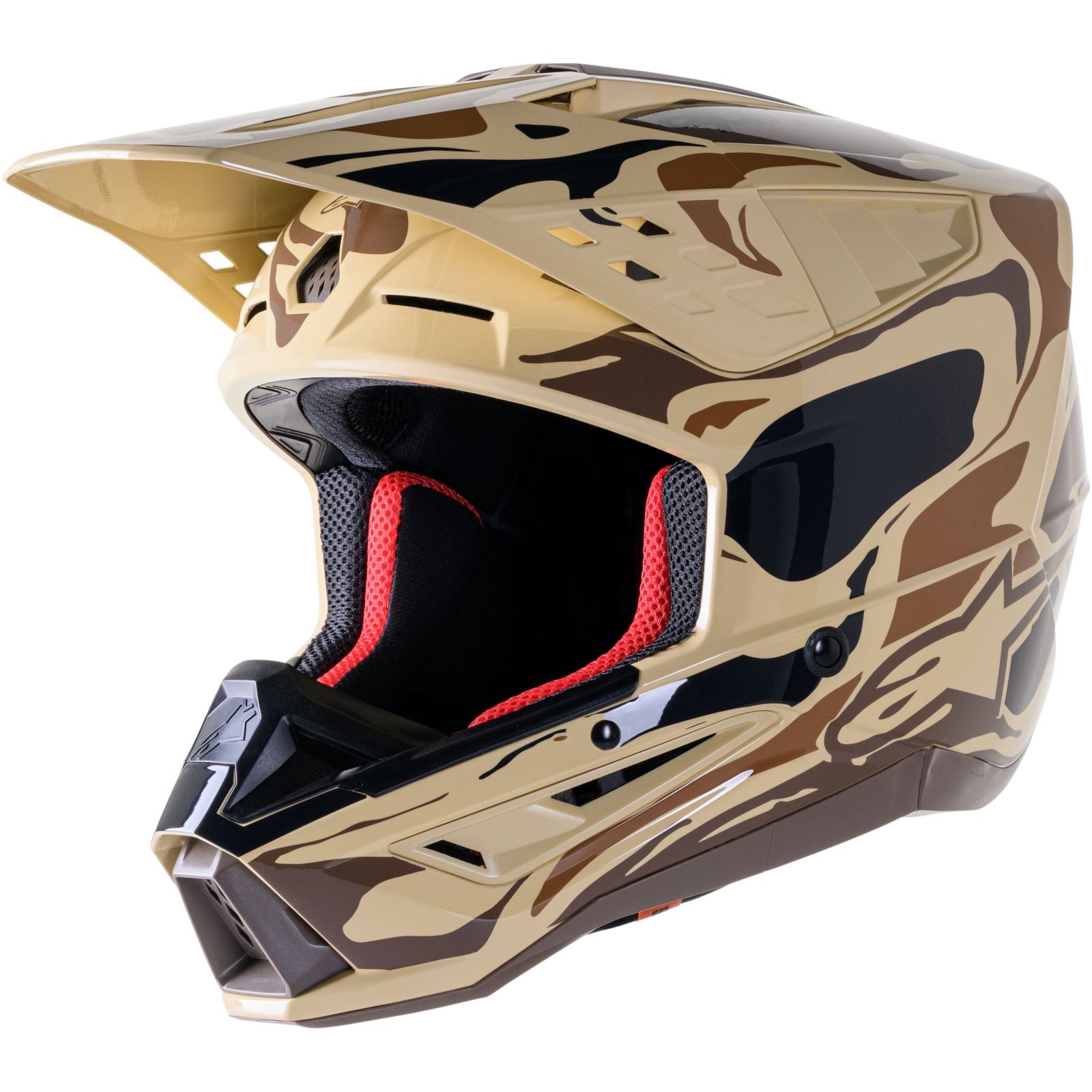 Alpinestars SM5 Helmet - Mineral - Dark Brown/Kangaroo Matte_1244939
