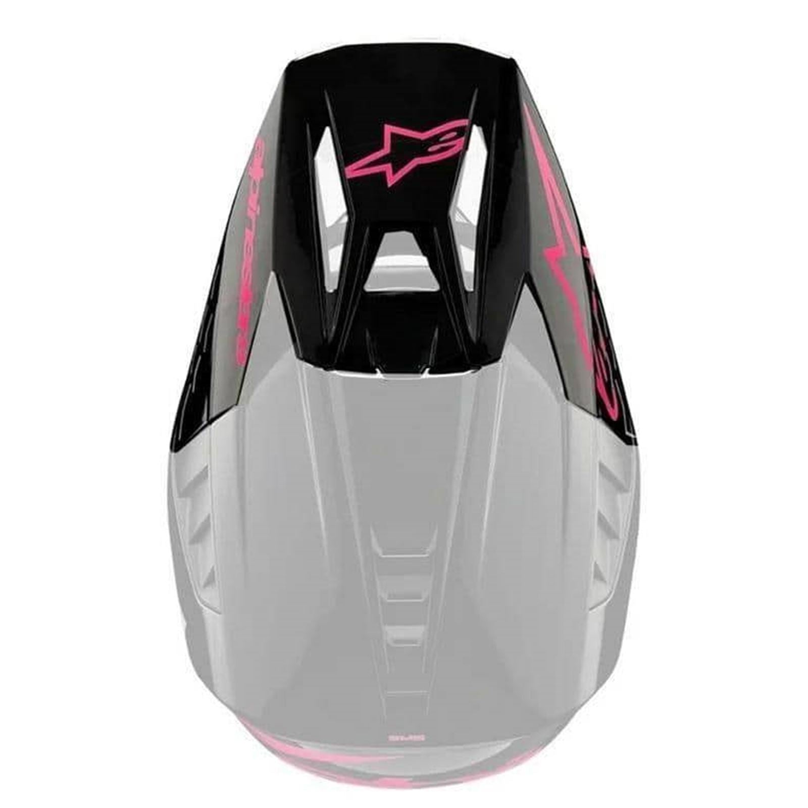 Alpinestars S-M5 Visor Corp - Black/Diva Pink Glossy [MPN: 8986323-1839-OS]_1470985