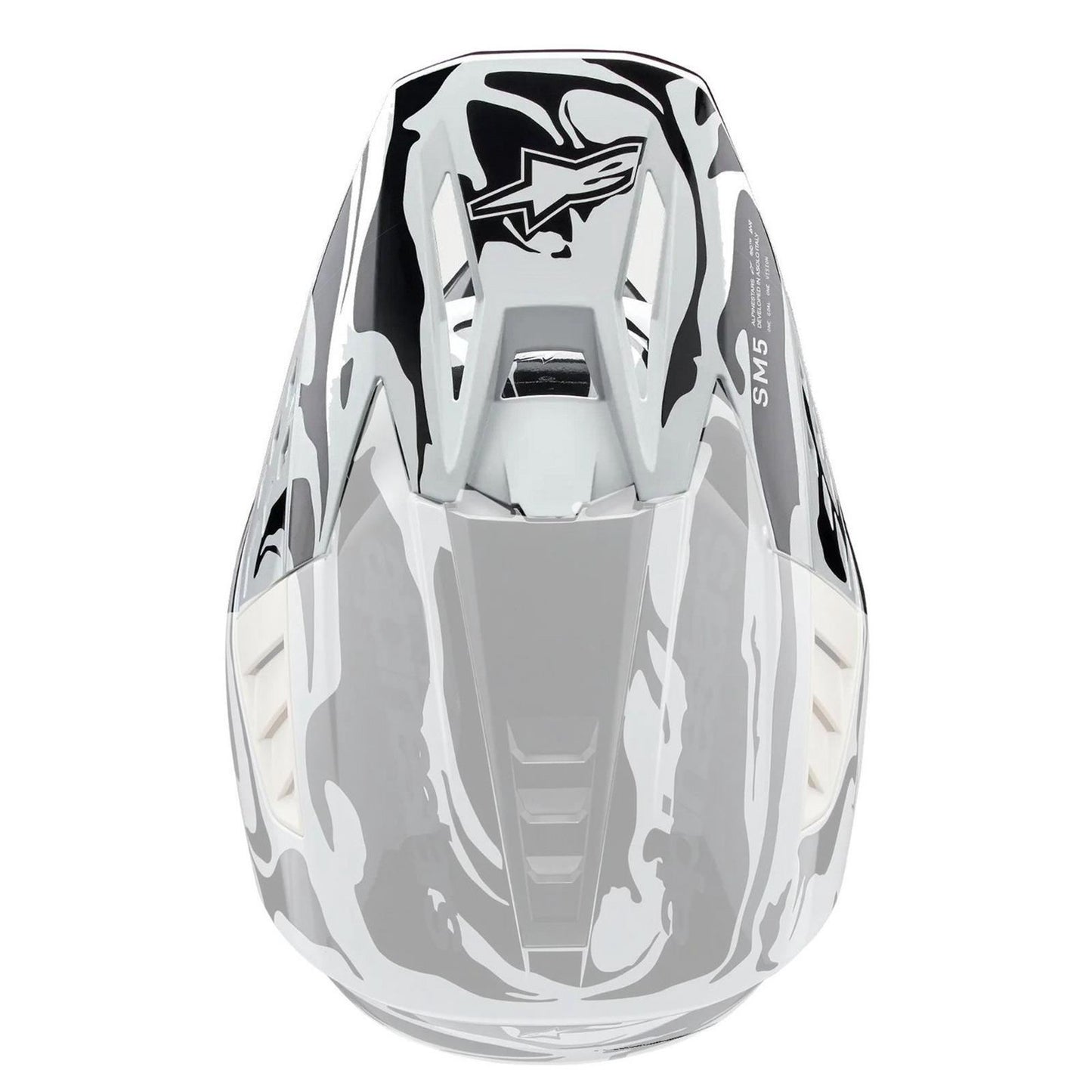 Alpinestars S-M5 Visor Mineral Cool - Grey/Dark Grey Glossy [MPN: 8986523-906-OS]_1470988