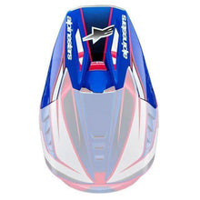 Alpinestars S-M5 Visor Sail - White/Diva Pink/Enamel Blue Glossy [MPN: 8986723-2387-OS]_1470989