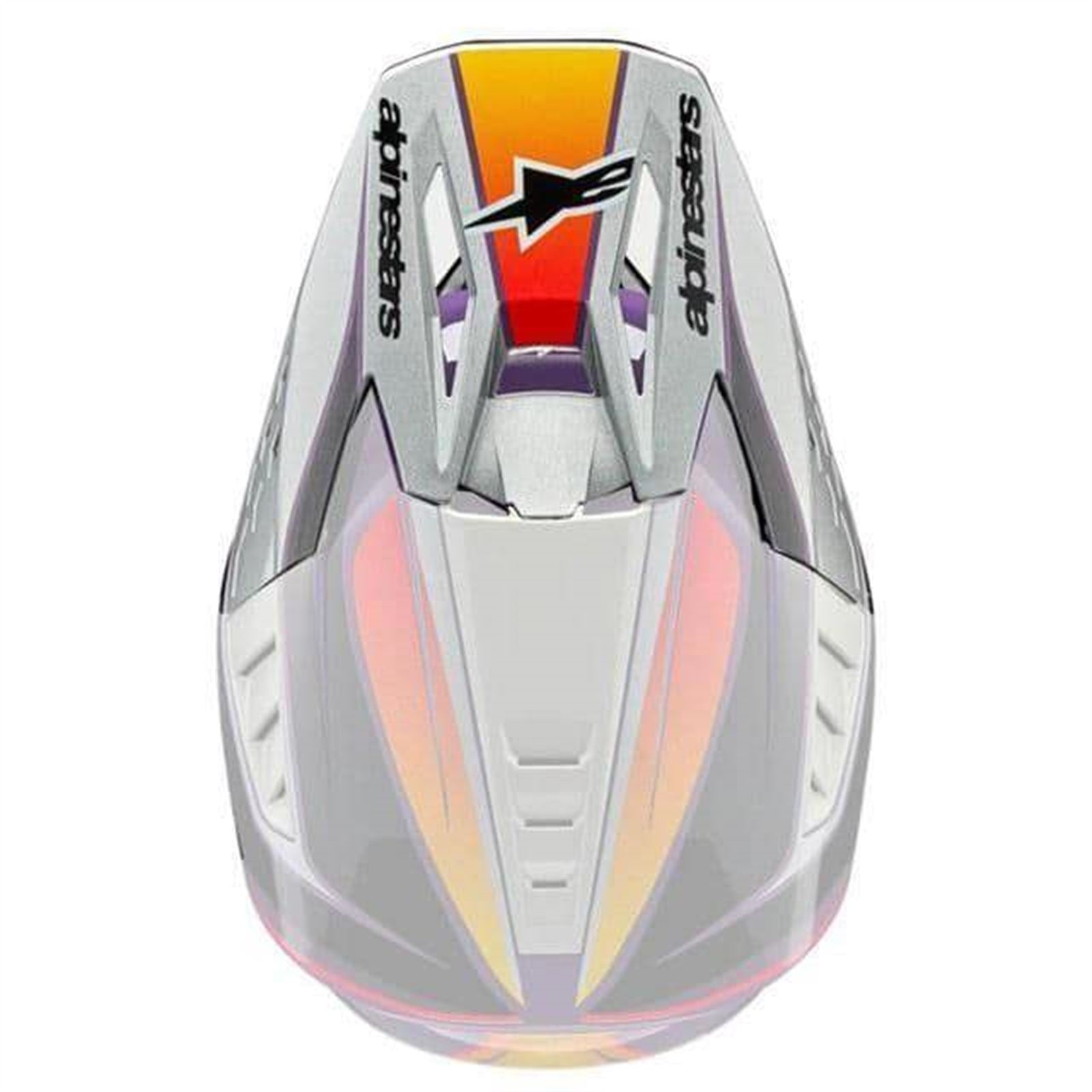 Alpinestars S-M5 Visor Sail - Violet/Black/Silver Glossy [MPN: 8986723-3919-OS]_1470990