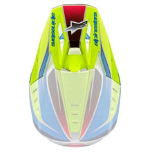 Alpinestars S-M5 Visor Sail - Yellow Fluo/Enamel Blue/Silver Glossy [MPN: 8986723-5579-OS]_1470991