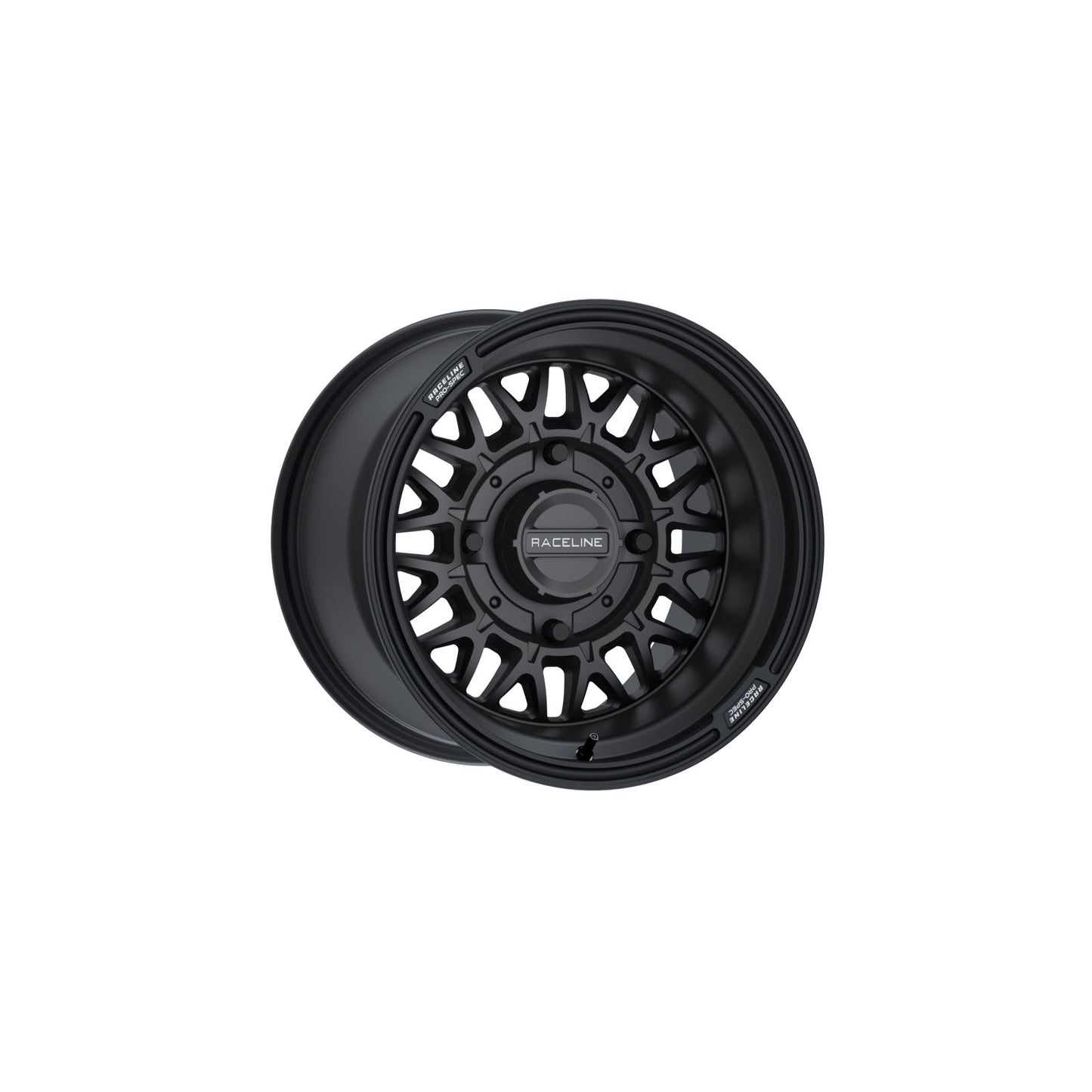 Raceline Wheel - Omega - Front/Rear - Black/Satin - 15x10 - 4/156 - 5+2 A13B-51056-00_1378675