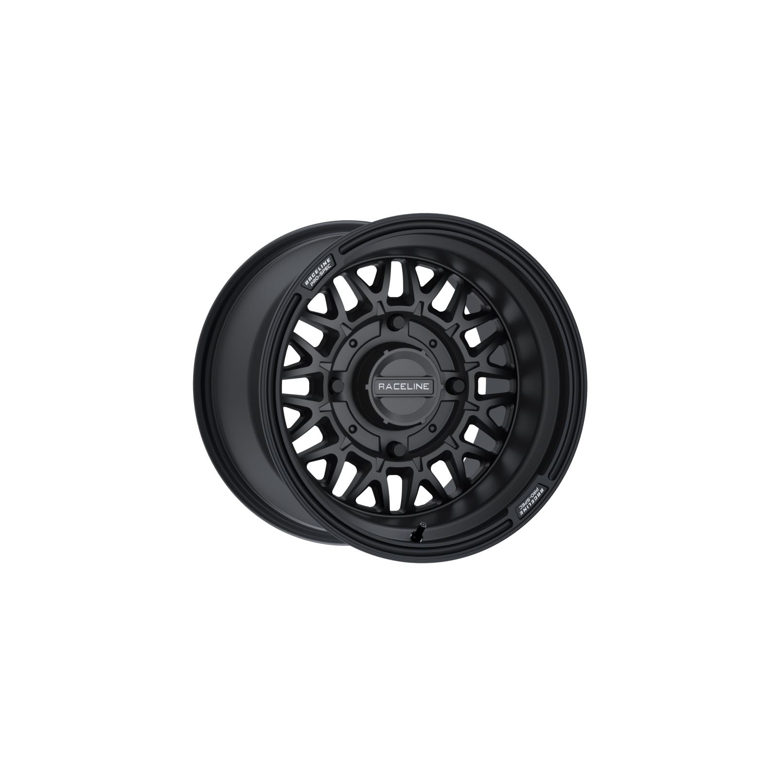 Raceline Wheel - Omega - Front/Rear - Black/Satin - 15x10 - 4/156 - 5+2 A13B-51056-00_1378675