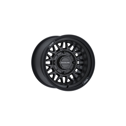 Raceline Wheel - Omega - Front/Rear - Black/Satin - 15x10 - 4/156 - 5+2 A13B-51056-00_1378675