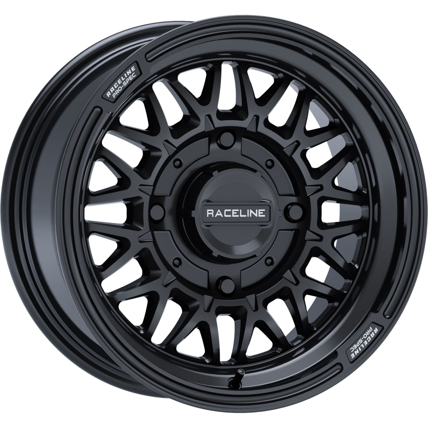 Raceline Wheel - Omega - Front/Rear - Gloss/Black - 15x7 - 4/137 A13GB-57037+10_1245022