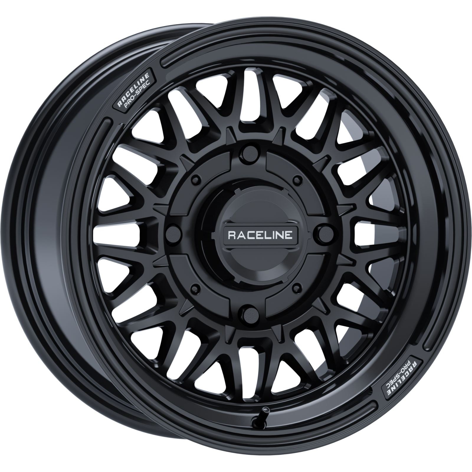 Raceline Wheel - Omega - Front/Rear - Gloss/Black - 15x7 - 4/137 A13GB-57037+10_1245022